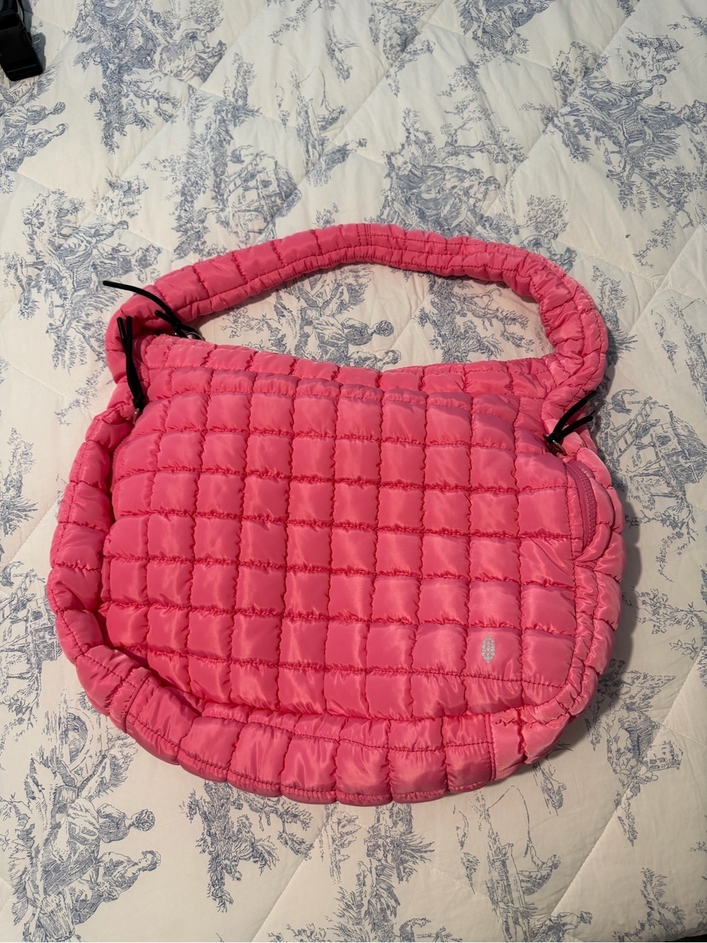 Fp movement by free people Quilted Pink Shoulder Bag -bubblegum Tote